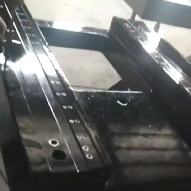 Granitové komponenty boli spracované a sú v súčasnosti pod kontrolou