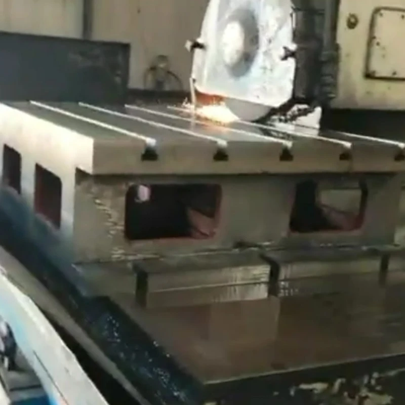 Videá o spracovaní T Slot litiny štvorcové krabice